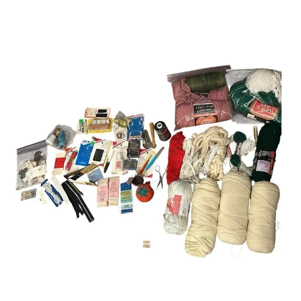 Sewing , knitting Crafting Essentials Sewing Bundle Estate